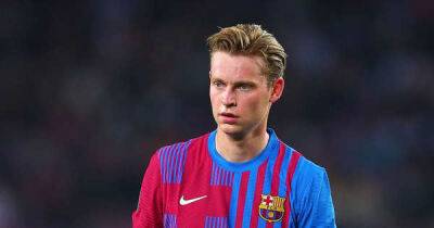 Erling Haaland and Frenkie De Jong already doing battle - but not on the pitch