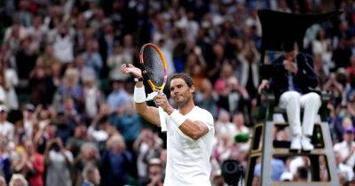 Rafael Nadal - Lorenzo Sonego - Rafael Nadal sizzles to breeze past Lorenzo Sonego and ignite Wimbledon bid - msn.com - Serbia - Italy