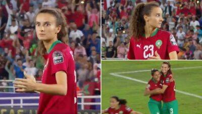 WAFCON: Spurs' Rosella Ayane had priceless reaction to scoring winning penalty for Morocco￼