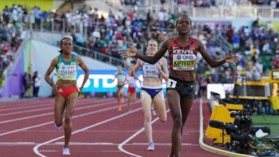 Faith Kipyegon - Sebastian Coe - Coe 'blown away' by brilliant women's 1500m - channelnewsasia.com - South Africa - Ethiopia - Kenya