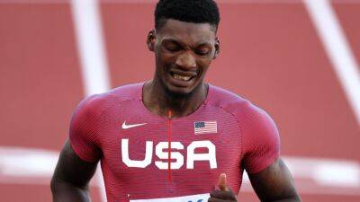 American Fred Kerley cramps up in 200-meter semifinal, finishers sixth to miss final at track world championships
