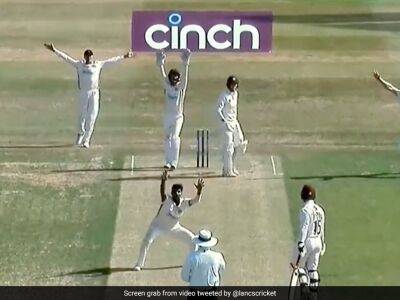 Will Young - Cheteshwar Pujara - Watch: Washington Sundar Strikes With 2nd Delivery, Takes 4 On Day 1 Of County Debut - sports.ndtv.com - South Africa - Washington - New Zealand - India - county Northampton -  Washington - county Young