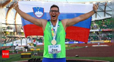 World Athletics Championships: Kristjan Ceh dethrones Sweden's Daniel Stahl to win world discus title