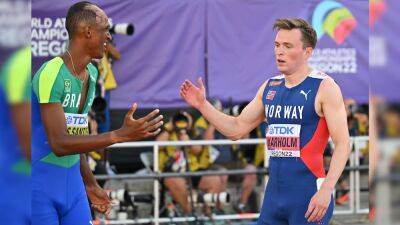 Karsten Warholm - Jakob Ingebrigtsen - Alison Dos Santos Dethrones Karston Warholm, Jake Wightman Shocks Jakob Ingebrigtsen - sports.ndtv.com - Britain - Spain - Usa - Norway -  Santos -  Tokyo