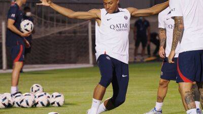 Messi, Neymar and Mbappe train in Tokyo before Kawasaki Frontale friendly - in pictures