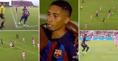 Ferran Torres - Pierre-Emerick Aubameyang - Pierre Emerick Aubameyang - Raphinha: How did Barcelona's new signing perform on his debut? - givemesport.com - Brazil -  Memphis