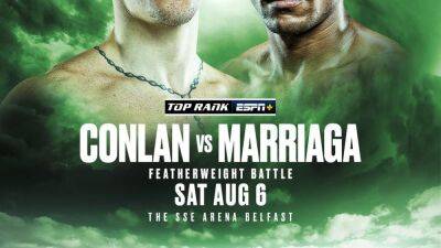 Michael Conlan - Leigh Wood - Michael Conlan vs Miguel Marriaga: Date, card, how to watch, and more - givemesport.com - Britain - Colombia - Usa - Ireland - county Falls