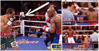 Floyd Mayweather - Ricky Hatton - Floyd Mayweather working out Juan Manuel Marquez' hand rhythm in 2009 fight was genius - givemesport.com - Usa - Mexico -  Las Vegas