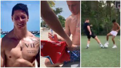 Fernando Torres looks hench in wholesome footage with Liverpool fans