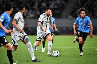 Lionel Messi - Christophe Galtier - Arnaud Kalimuendo - Messi scores as PSG labor past Japan’s Kawasaki - arabnews.com - Brazil - Argentina - Uae - Japan -  Tokyo - Thailand