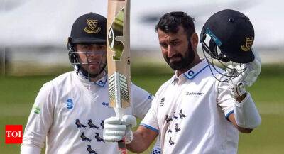 ‘Captain’ Cheteshwar Pujara slams 3rd double ton in 7 games for Sussex