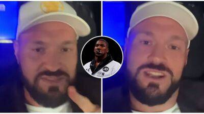 Tyson Fury outlines his terms for 'free' Anthony Joshua fight