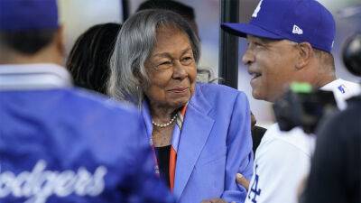Dave Roberts - Ashley Landis - Jackie Robinson - MLB All-Star Game 2022: Rachel Robinson honored on her 100th birthday - foxnews.com - Florida - Los Angeles -  Los Angeles - state Connecticut
