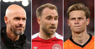 Manchester United told what Christian Eriksen and Frenkie de Jong would do for dressing room