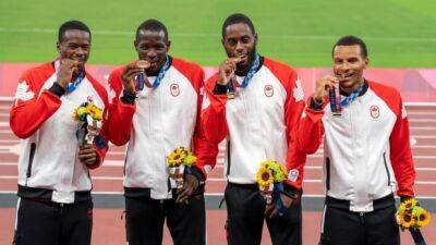 Marcell Jacobs - Fred Kerley - Andre De-Grasse - Questions abound about Canadian 4x100m relay team selections at athletics worlds - cbc.ca - Italy - Usa - Canada -  Tokyo - state Oregon - Jamaica