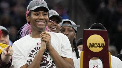Andy Lyons - Gavin Newsom - South Carolina's Aliyah Boston turns down last-minute invite to ESPYs after uproar - foxnews.com -  Boston - state South Carolina - state Oklahoma - state Connecticut -  Minneapolis