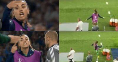 Esther González - Ella Toone - Euro 2022: Spanish sub Misa Rodriguez booked after ‘embarrassing’ touchline outburst - givemesport.com - Spain