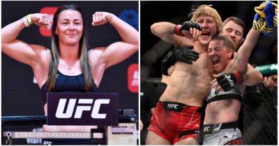 Paddy Pimblett - Tom Aspinall - Molly Maccann - UFC London 2022: Molly McCann not living off the success of her viral KO over Luana Carolina - givemesport.com - Brazil