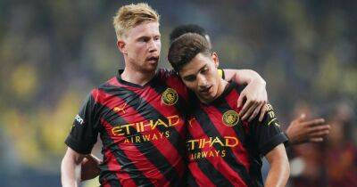 De Bruyne and Alvarez strike new partnership to show Man City Plan B without Erling Haaland