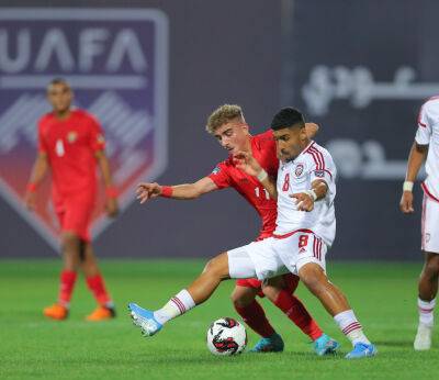 Late penalty clinches UAE draw against Jordan at 2022 Arab Cup U-20