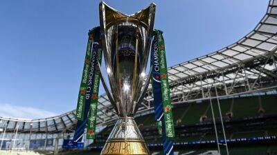 Schedule confirmed for Irish trio in Champions Cup