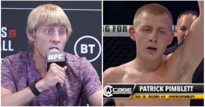 UFC London: Paddy Pimblett looked unrecognisable on Cage Warriors debut without iconic haircut