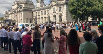 Students in tears as Cardiff University graduation descends into chaos - live updates