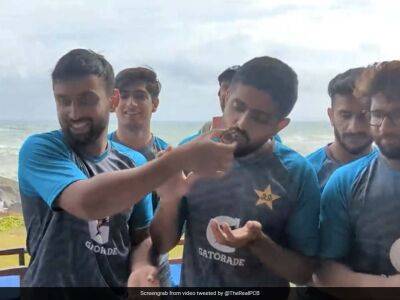 Watch: Babar Azam And Co Celebrate Pakistan's First Test Win vs SL With Special Cake