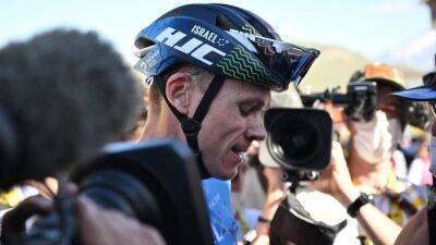 Chris Froome - Hugo Houle - COVID puts a stop to Froome's encouraging Tour de France - channelnewsasia.com - France - Australia - Israel - county Canadian - county Clarke