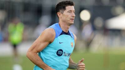 Barcelona's Robert Lewandowski is ready to make history