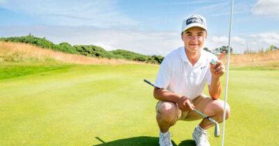Perthshire golfer Cormac Sharpe celebrates hole-in-one on consecutive days - msn.com