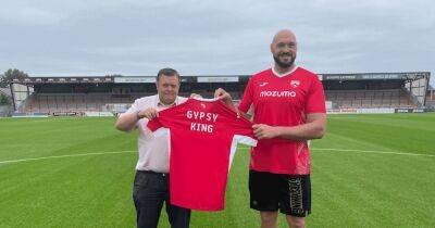 Tyson Fury follows in Ed Sheeran's footsteps and agrees to sponsor local club