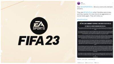 FIFA 23: #SaveProClubs trends as fans are outraged with no cross-play - givemesport.com