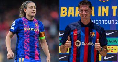 Lewandowski, Putellas: Barcelona are first club to have FIFA’s best male & female players