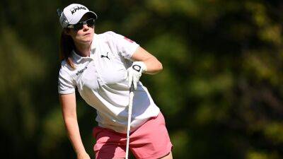 Leona Maguire and Stephanie Meadow off Ayaka Furue's early pace at Evian Championship