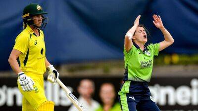 Meg Lanning - Tahlia Macgrath - Ireland lose to Australia by 63 runs in fourth Tri-Series T20 match - rte.ie - Australia - Ireland - Pakistan