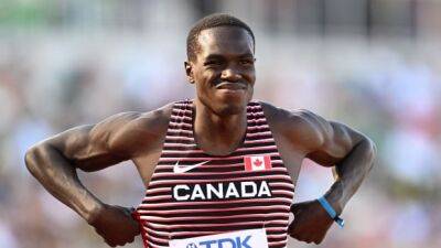 Fred Kerley - Michael Johnson - Noah Lyles - Andre De-Grasse - Aaron Brown - Canadians to watch tonight at the track and field world championships - cbc.ca - Usa - Canada -  Tokyo - state Oregon - county Brown