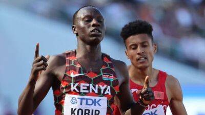 Olympic champion Korir leads trio of Kenyans into 800m final