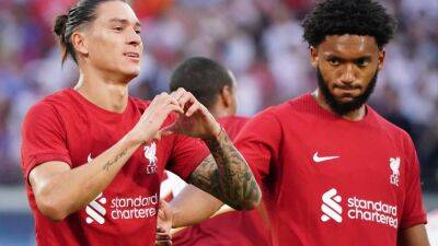 Darwin Nunez enjoys 'perfect night' with four goals for Liverpool - in pictures