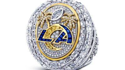 Los Angeles Rams' diamond-heavy Super Bowl LVI rings salute L.A., SoFi Stadium