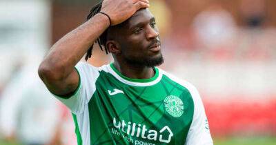 Rocky Bushiri - Ron Gordon - Ron Gordon reacts to Hibs Premier Sports Cup exit and Rocky Bushiri admin error - msn.com