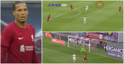Liverpool's Virgil van Dijk made 70-yard pass to Mo Salah look so easy