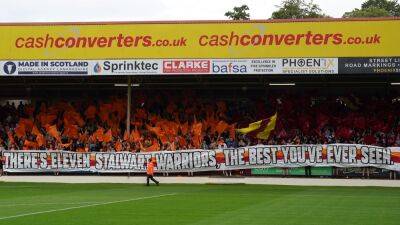 Motherwell braced for punishment after bottle thrown towards assistant referee - bt.com - Scotland - county Park