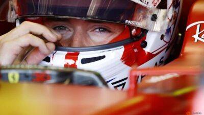 Ferrari's Leclerc fastest in first French practice