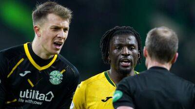 Hibernian defender Rocky Bushiri cited by SFA for playing in game when suspended