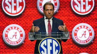 Nick Saban - Kirby Smart - Kevin C.Cox - Alabama is overwhelming media pick to win SEC title, beating Georgia, 158-18 in votes - foxnews.com - Georgia - Florida -  Kentucky - state Indiana - state Tennessee - state Texas - state Mississippi - state Alabama - state Arkansas - state South Carolina