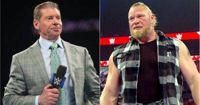 Vince Macmahon - Brock Lesnar - Stephanie Macmahon - Vince McMahon retires from WWE: Brock Lesnar 'very pissed off' and leaves SmackDown - givemesport.com