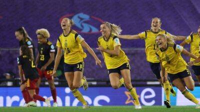 Sweden beat Belgium 1-0 to set up Euro semi with England