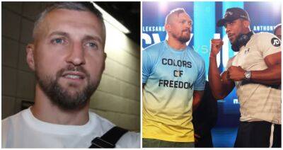 Oleksandr Usyk vs Anthony Joshua 2: Carl Froch says AJ shouldn't have left Rob McCracken