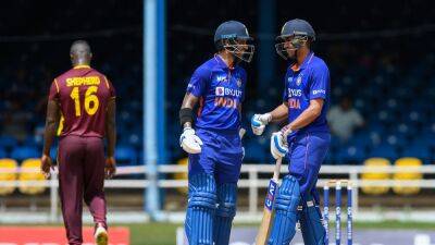 Nicholas Pooran - Kyle Mayers - Shreyas Iyer - India vs West Indies, 1st ODI: Shikhar Dhawan, Mohammed Siraj Star As India Beat West Indies By 3 Runs - sports.ndtv.com - India